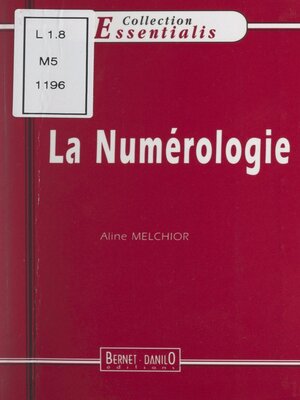 cover image of La numérologie